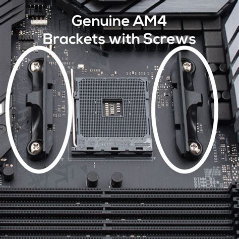 replacing socket am4 brackets with metal|am4 cooler fan bracket.